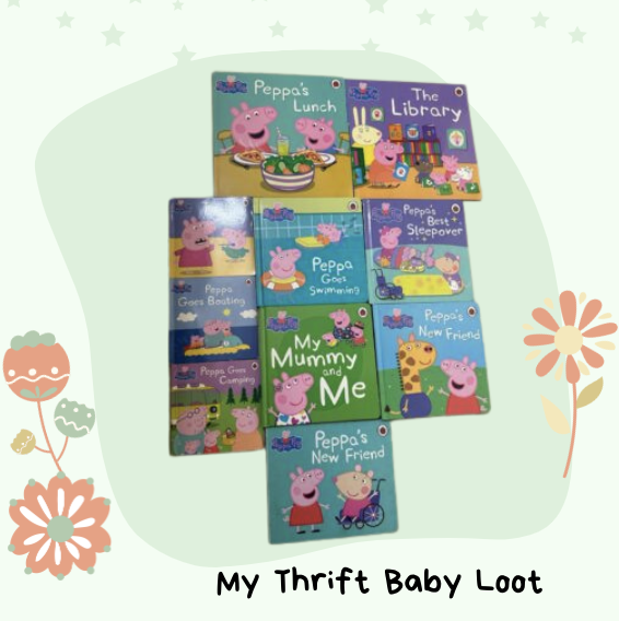 secondhand peppa pig books for kids